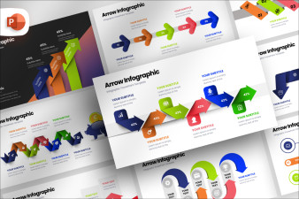 Arrow Infographic Presentation Template